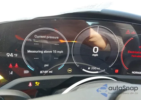 2025 Porsche Taycan 4 из США, поврежденный, VIN WP0AA2Y15SSA11600